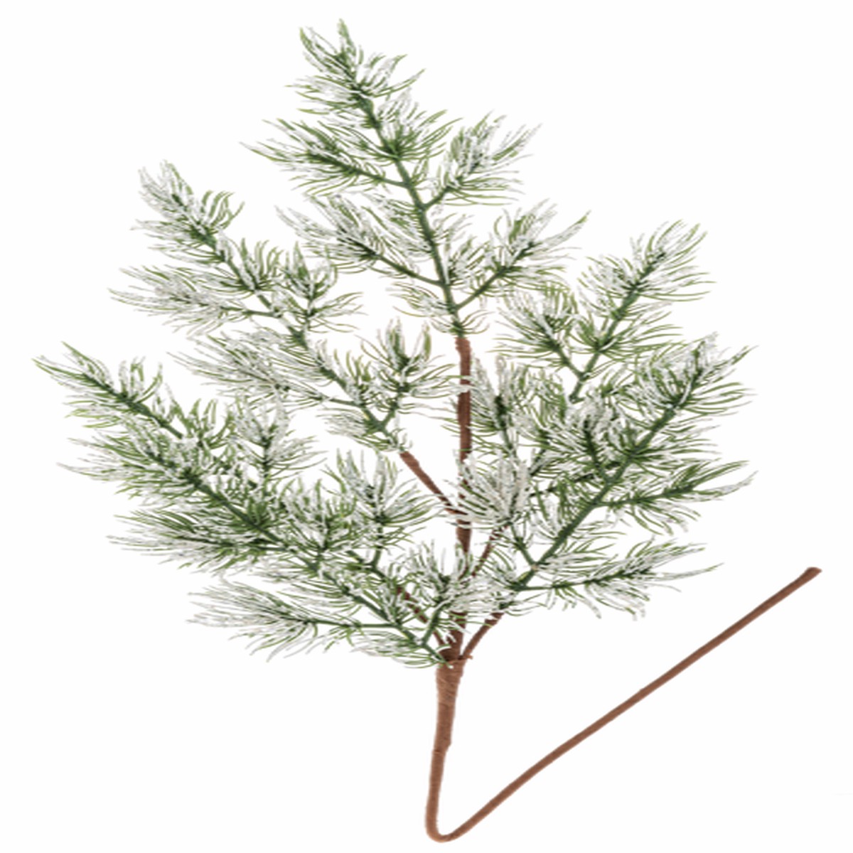 30" Snow Covered Pine Spray