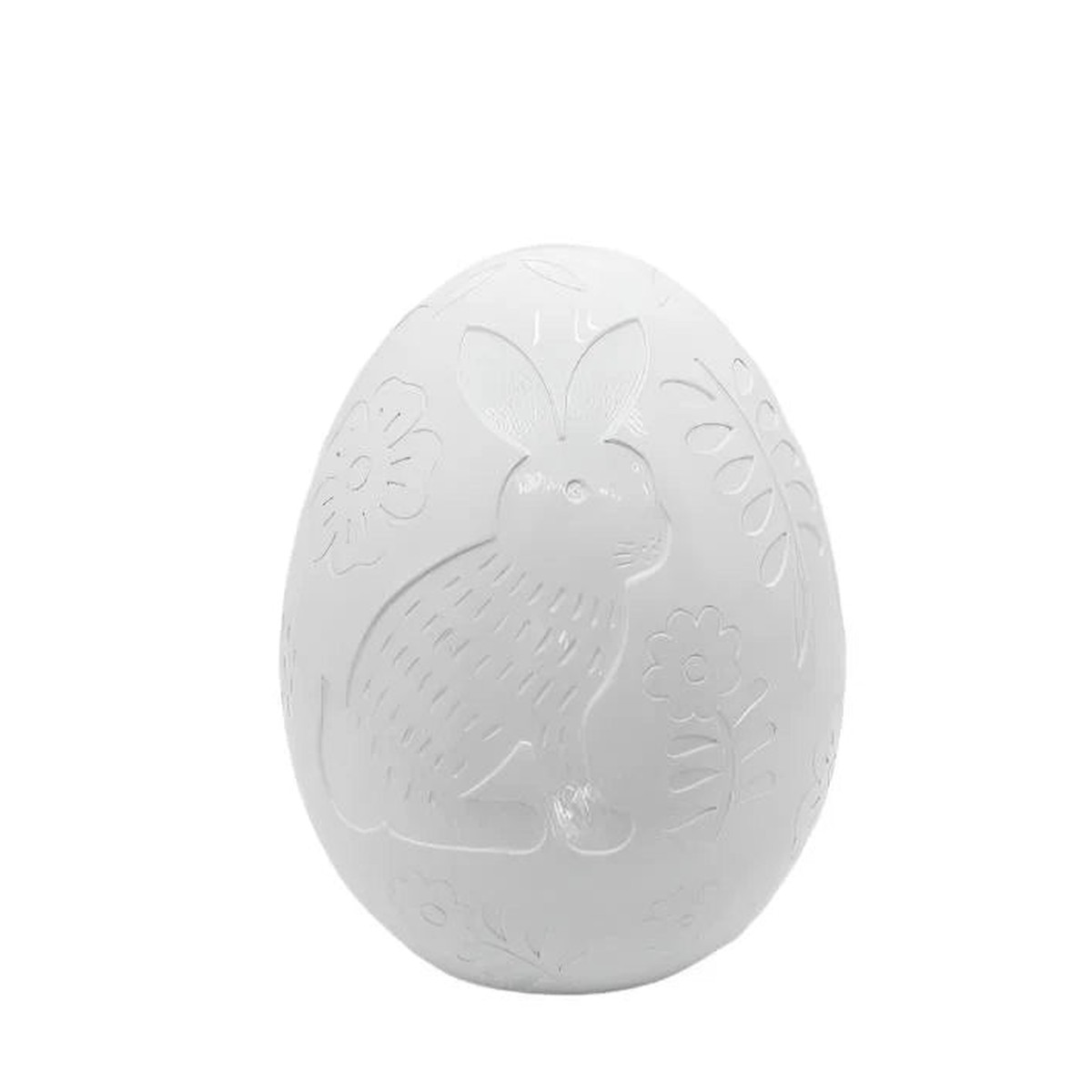 Easter Egg Figurine, 16" (White)