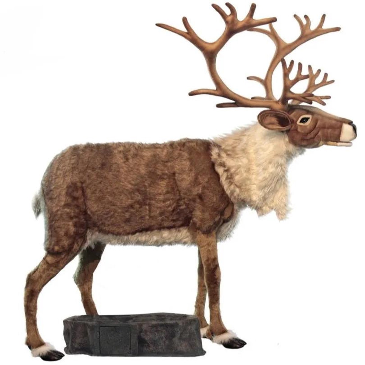 Large Nordic Singing Reindeer (Animatronic), 59"