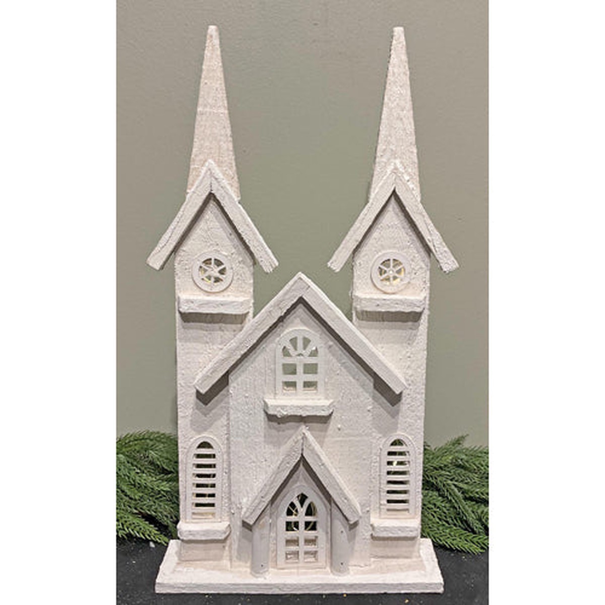 White LED Townhouse, 17"