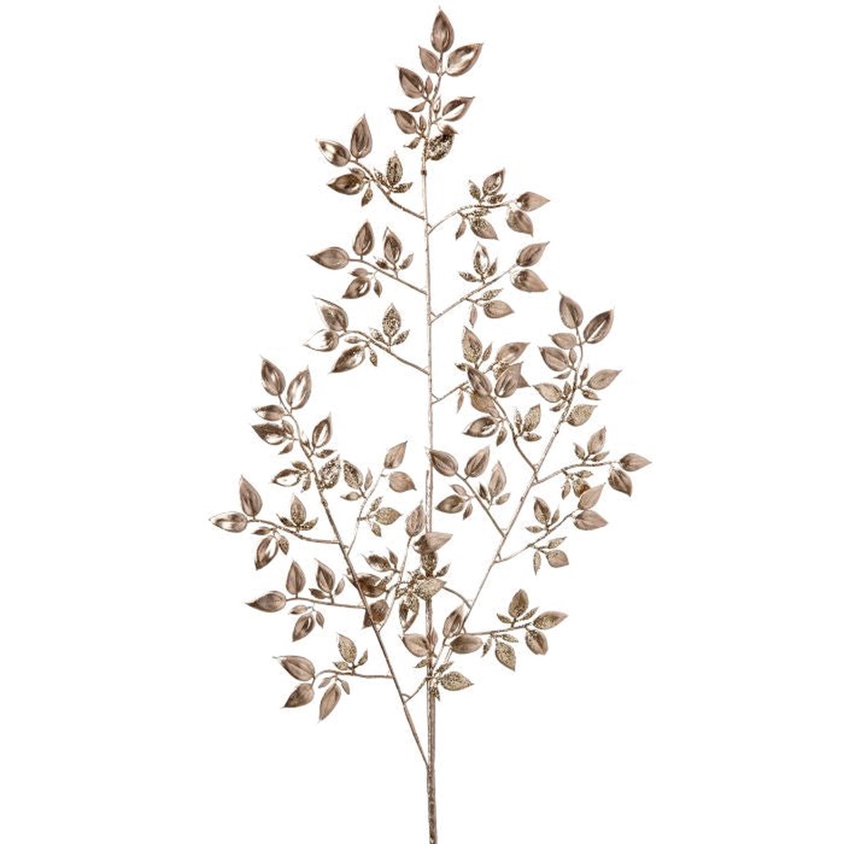 Glitter Mini Privet Leaf Spray, 36"