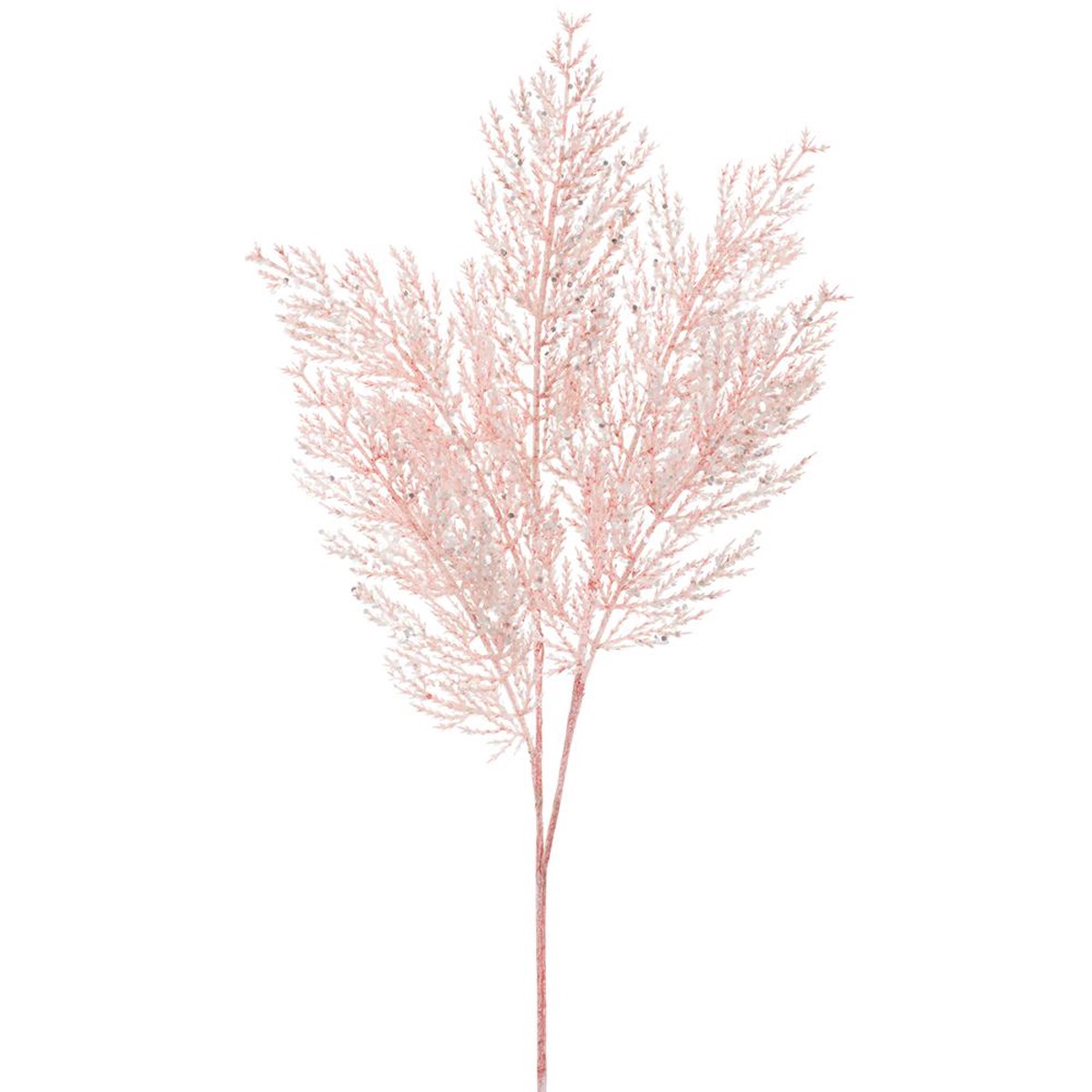 Glittered Cedar Spray, 23" (Pink)