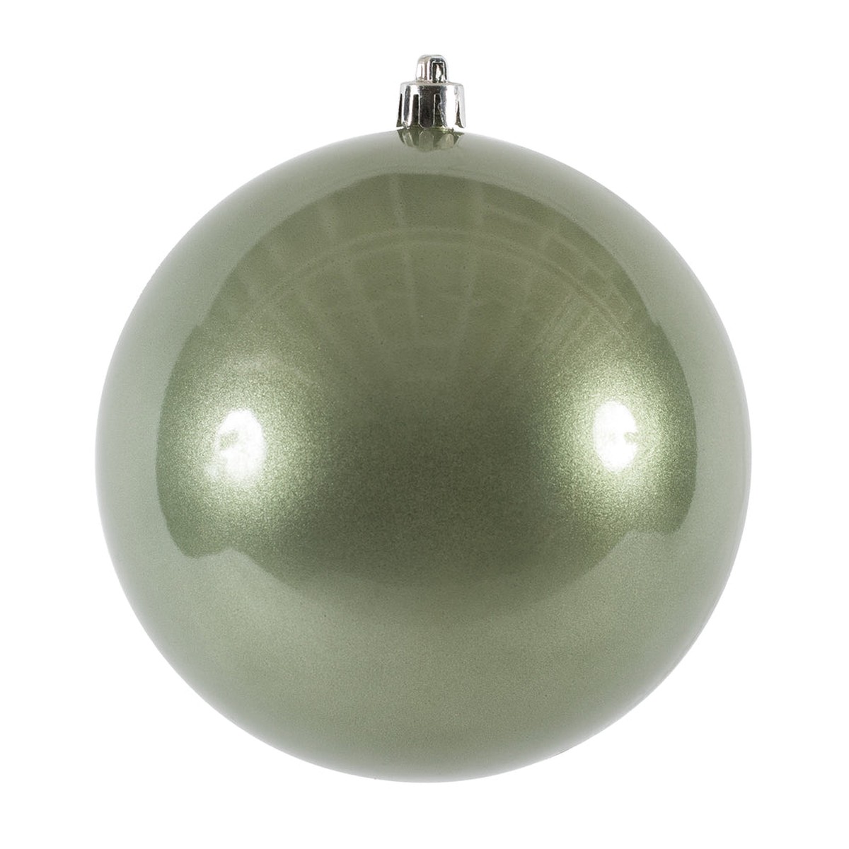 Shatterproof Wrought Iron Candy Apple Ball Ornament, 4" (100MM)