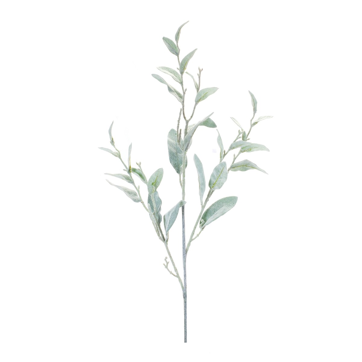 Frosted Leaf Spray, 29"H
