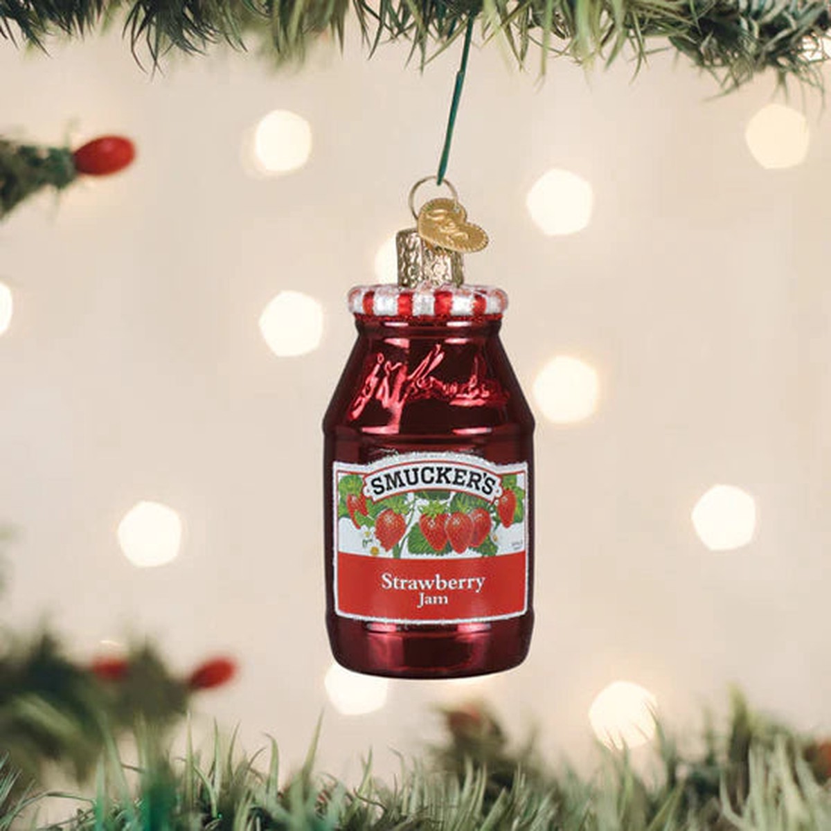 Smucker's Strawberry Jam Ornament