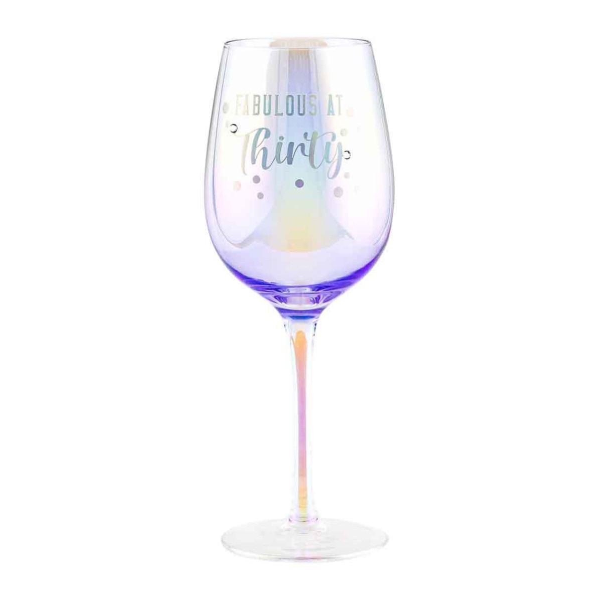 30 Wine Holographic Glass 430ml