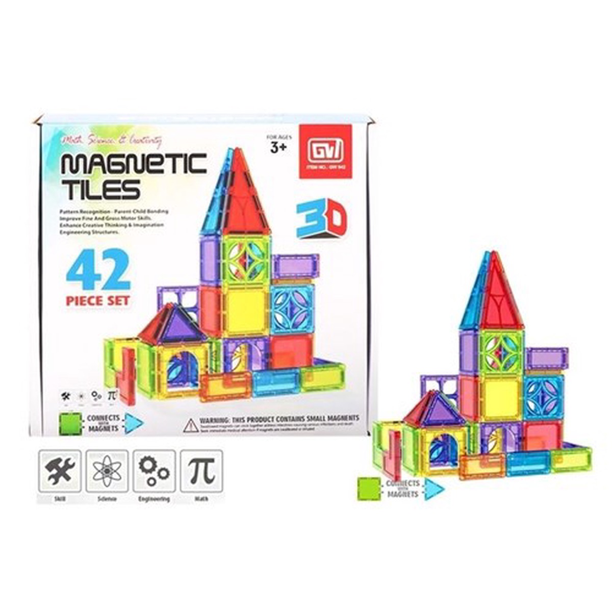 3D Magnetic Blocks