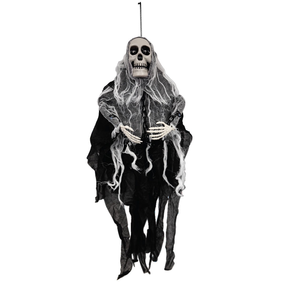 Animatronics Hanging Mini Ghoul Black