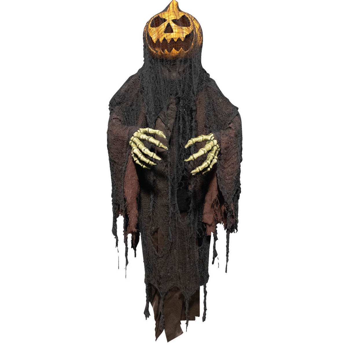 Animatronics Hanging Pumpkin Man