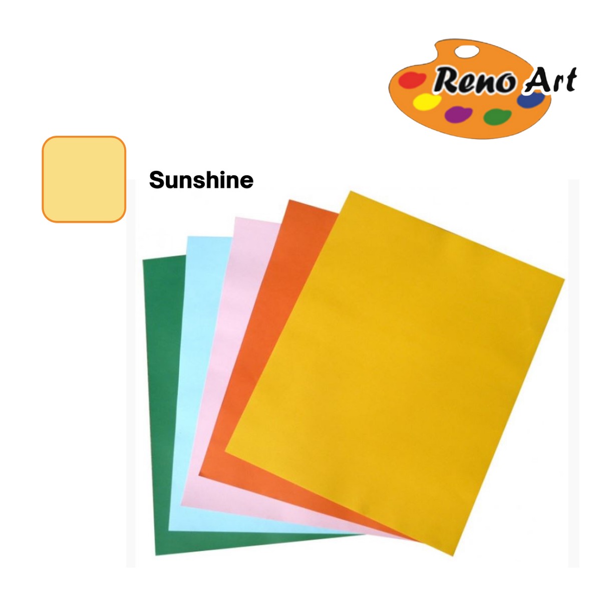 Cardboard 635x51cm Sunshine