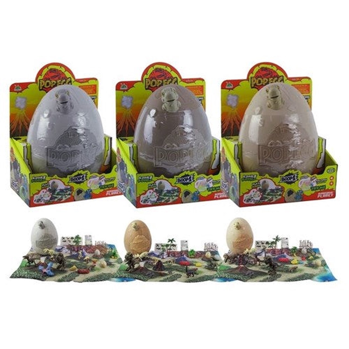 Dino Smash Egg with Light Sound Battery Operated TryMe