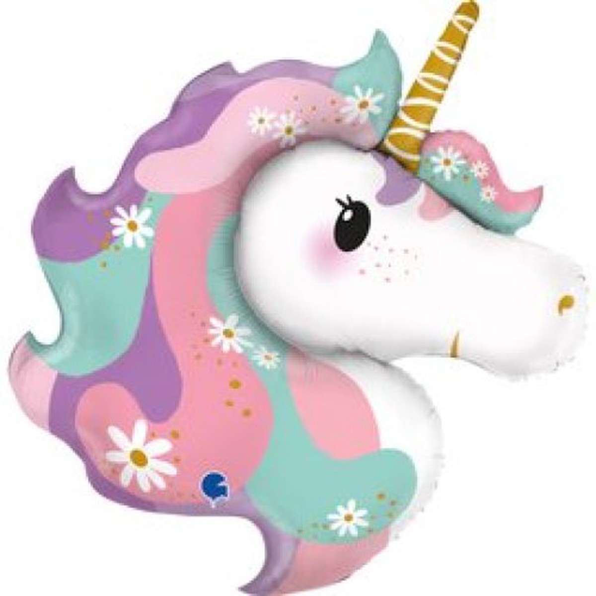 Foil Balloon 104cm Grabo Hippie Unicorn Shape