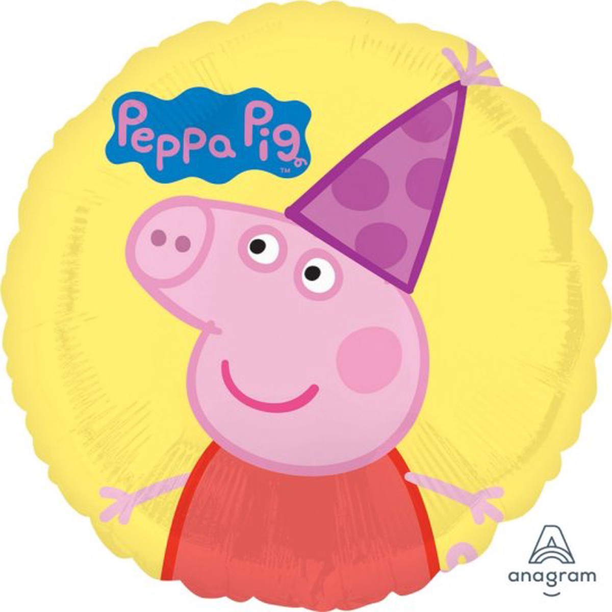 Foil Balloon Peppa Pig 45cm 18in