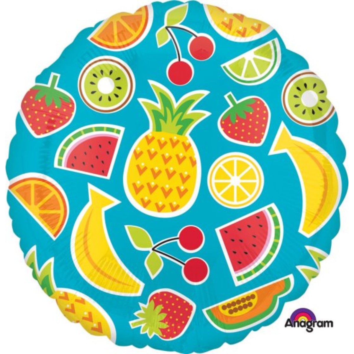 Foil Balloon Tropical Fruit 45cm 18in