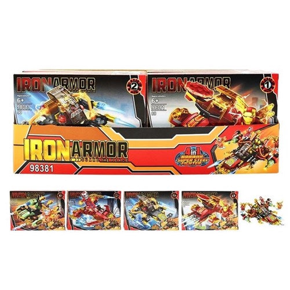 Iron Armour Building Blocks
