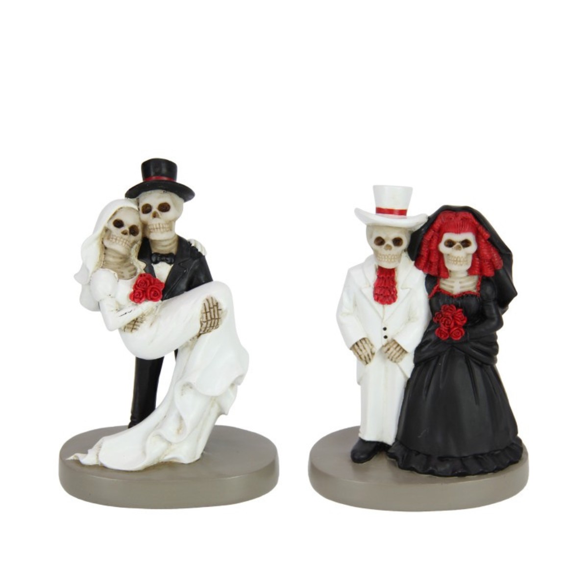 Skeleton Wedding Couple 13cm Assorted