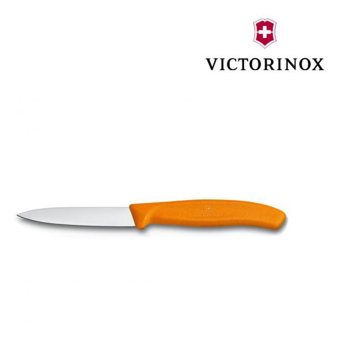 Victorinox Paring Knife Straight Edge 10cm - New Orange
