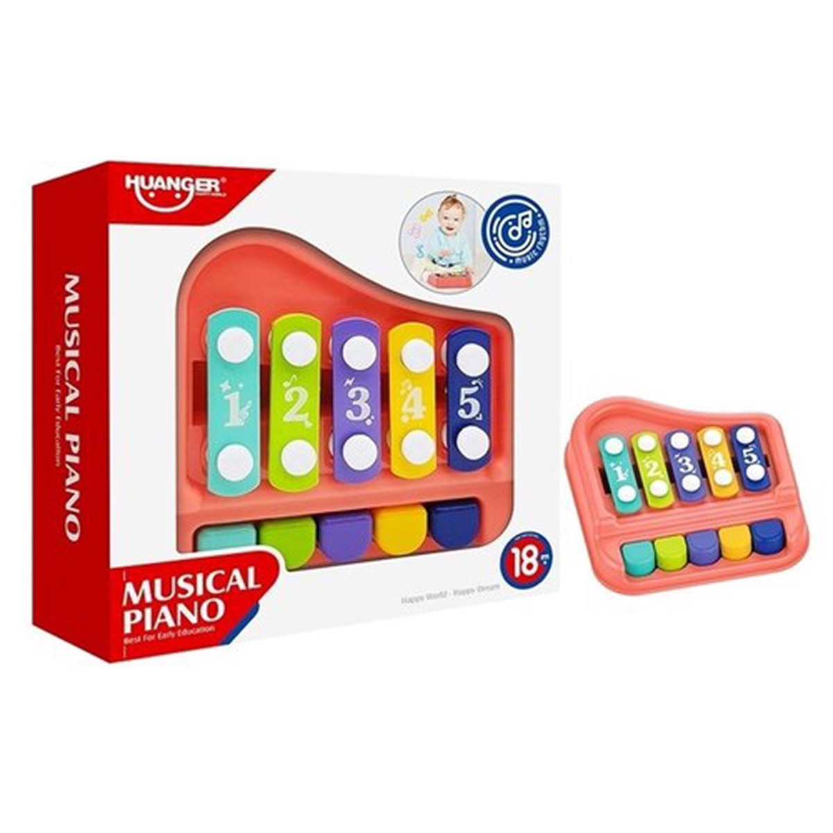 Xylophone 15cm 2Assorted