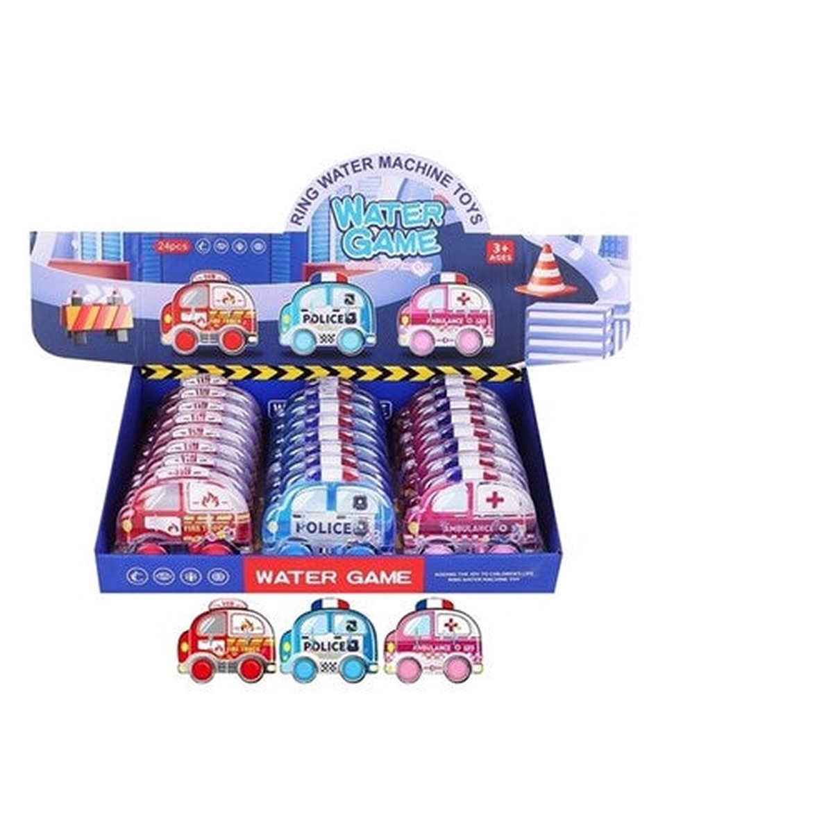 Fire Police Ambulance Water Game