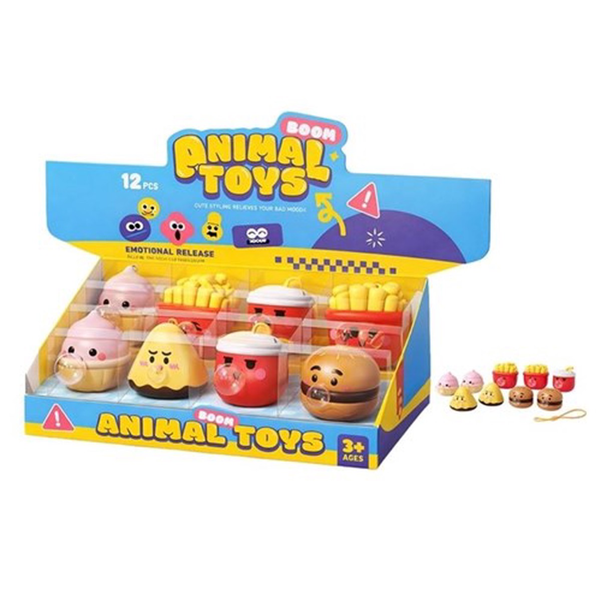 Squishy Bubble Blowing Fast Food