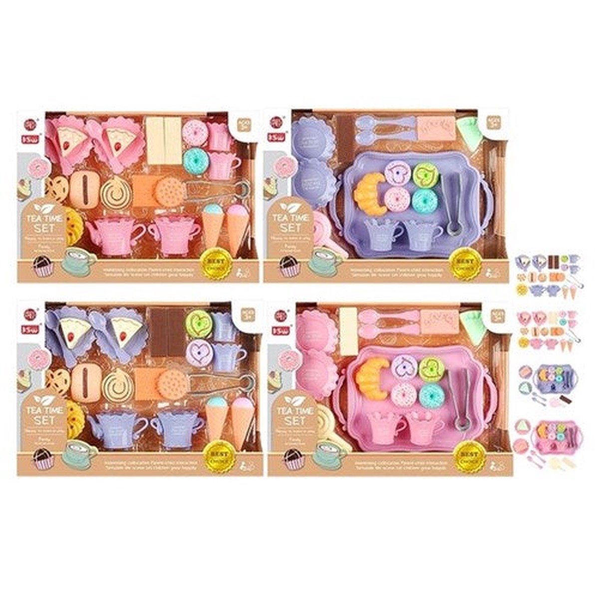 Tea Play Set 4 Assorted