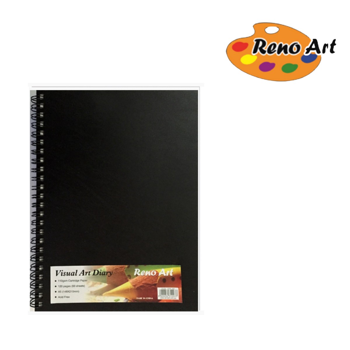 Visual Art Diary Premium A5 110 gsm 60 Sheets Acid Free
