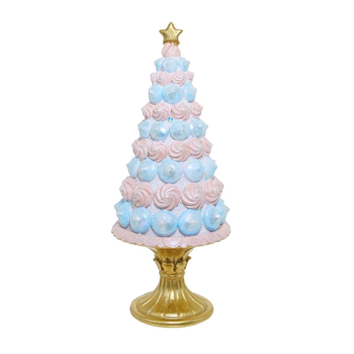 25Cm Pink/Blue Cake Tree