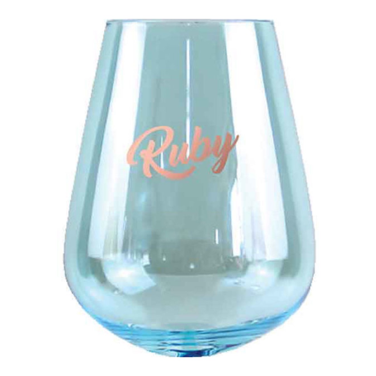Ruby Stemless Glass 13cm 600ml 2pk