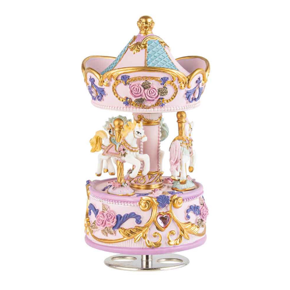 Sweet Musical Horse Carousel 14cm