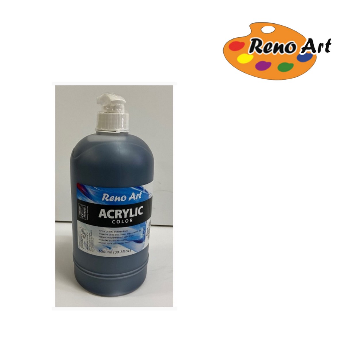Acrylic Paint 1000ml Black