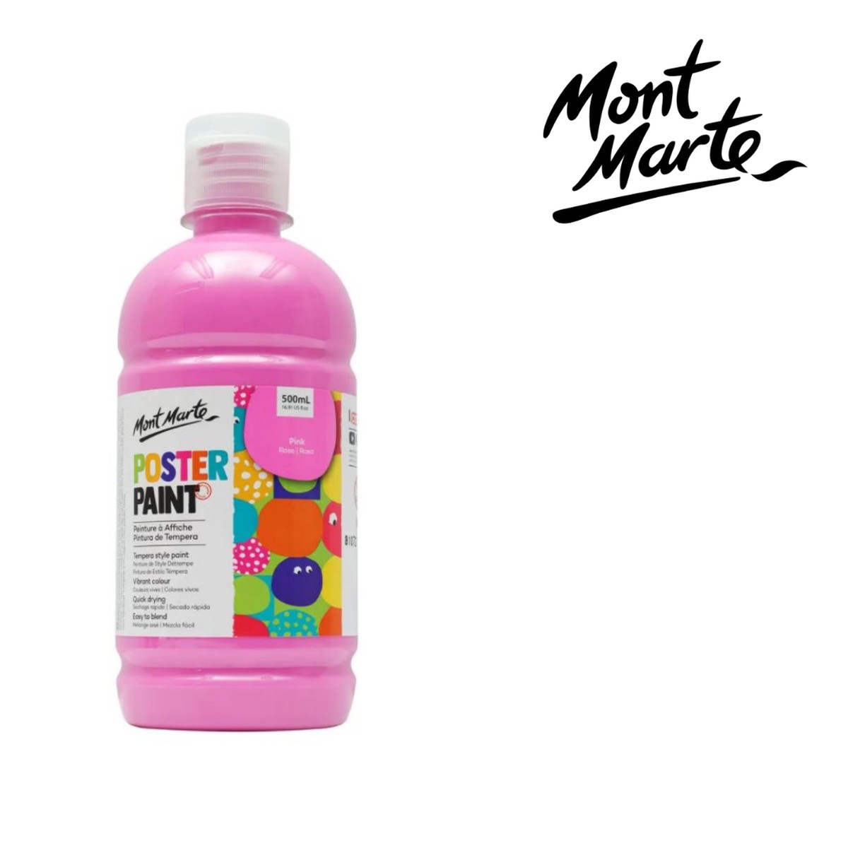MM Poster Paint 500ml Pink
