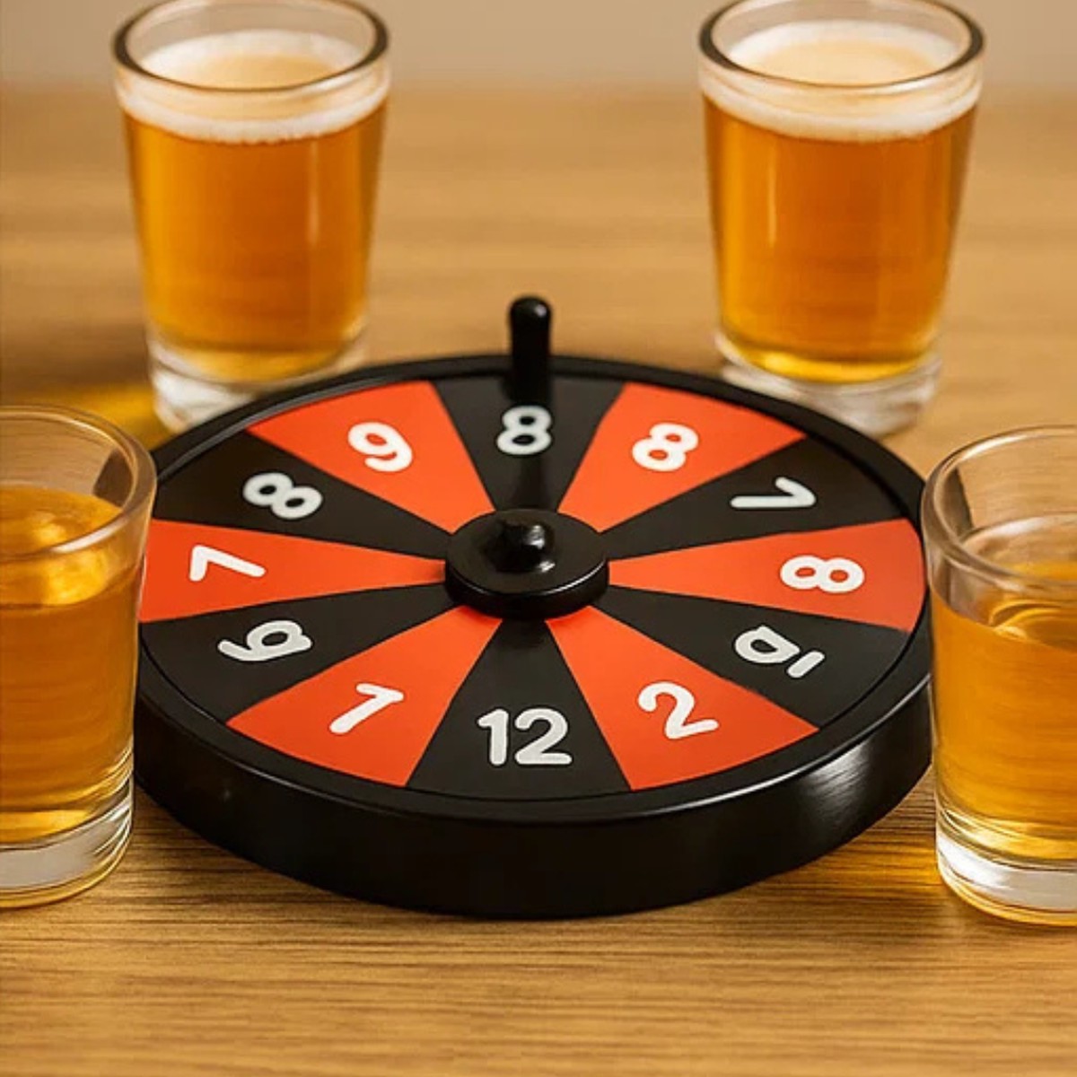 Roulette Shot Drinking Game Set