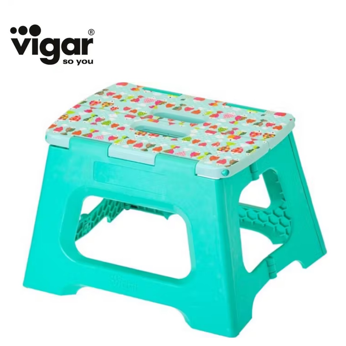 Vigar Kids Foldable Stool - Sea