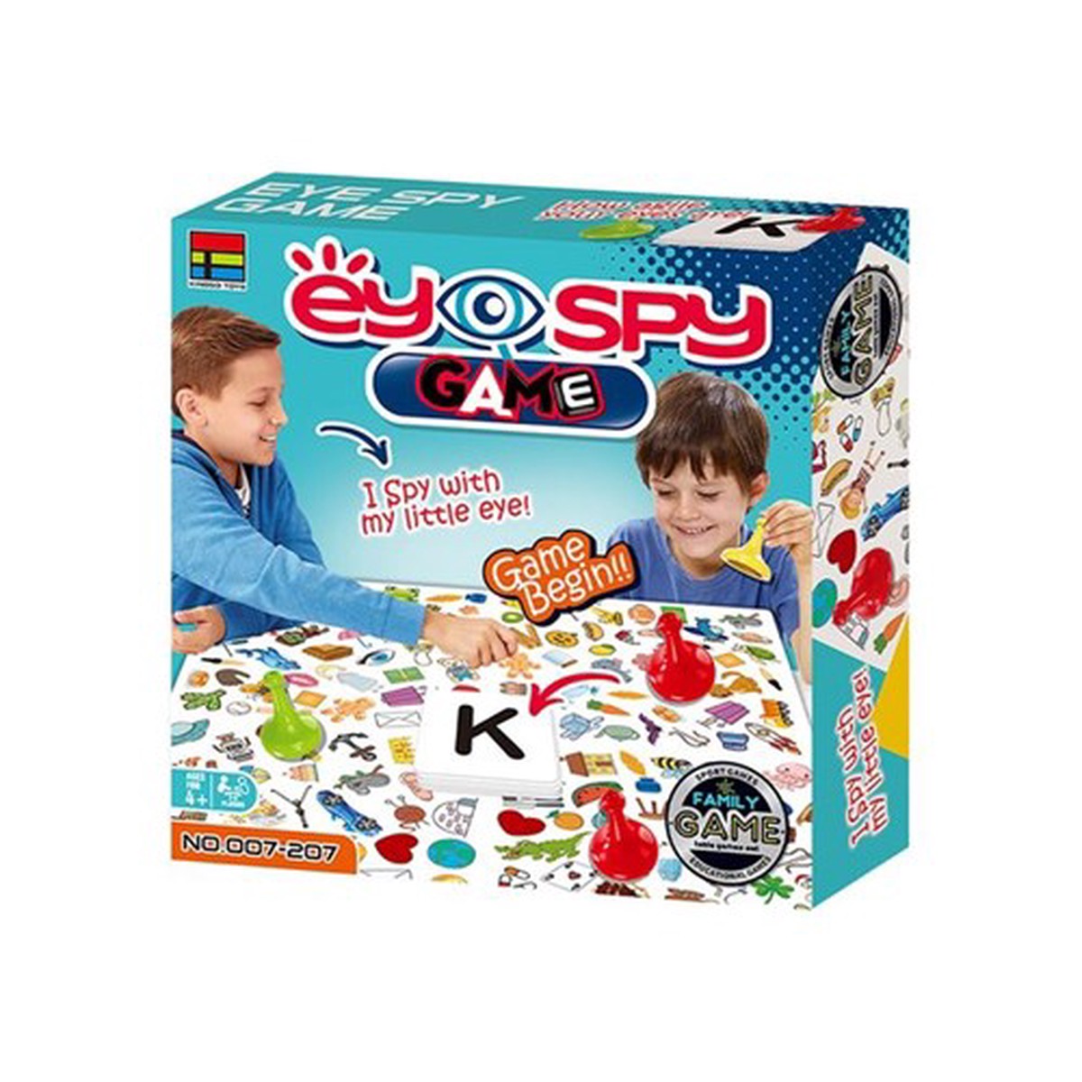 1pack Eye Spy With My Little Eye Game