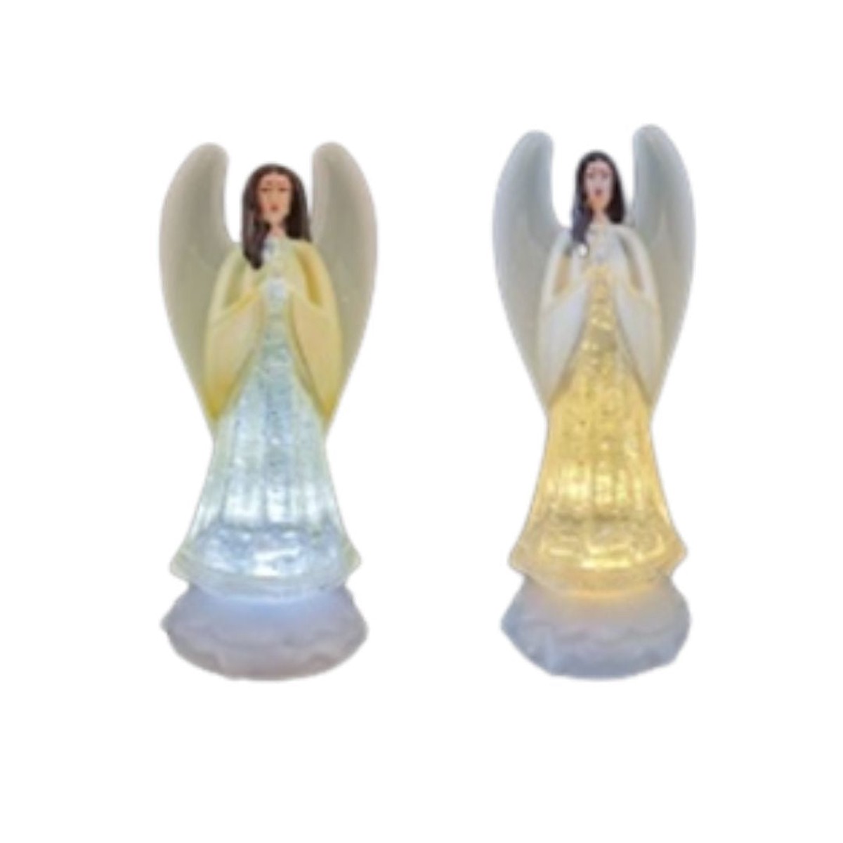 LED Angel 9.5cm Warm White Assorted