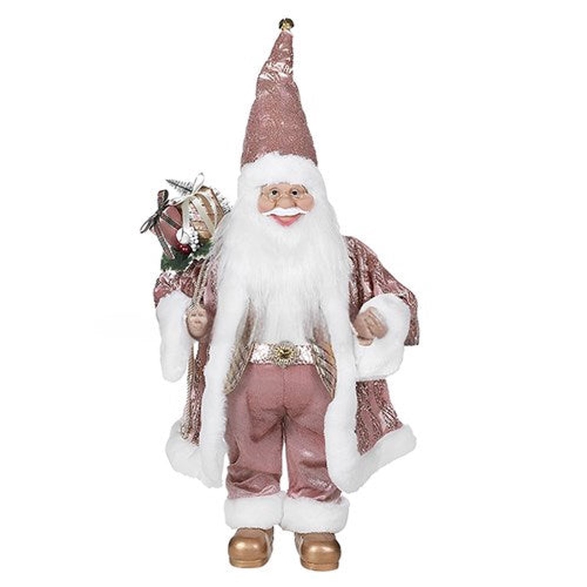 Deluxe Pink Santa 90cm