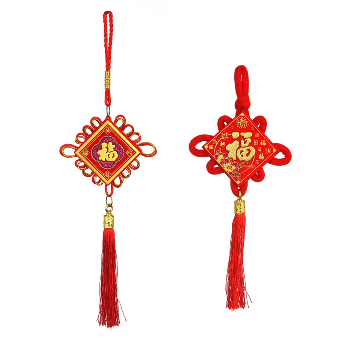 Fortune Pendant Charm 32cm 2 Assorted
