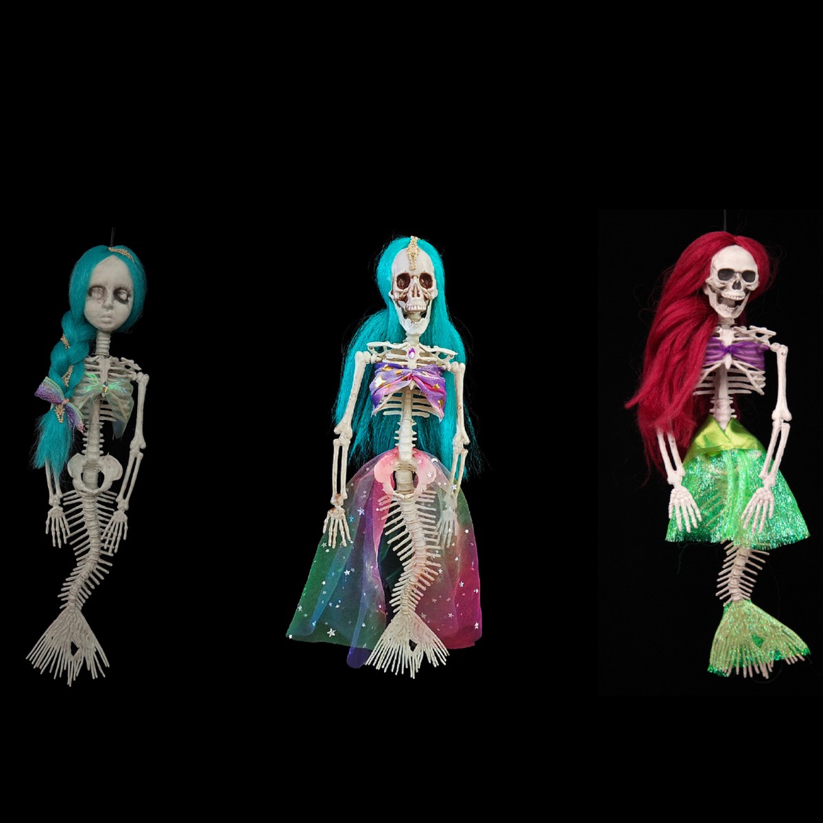 Hanging Dressed Mermaid 41Cm Asst