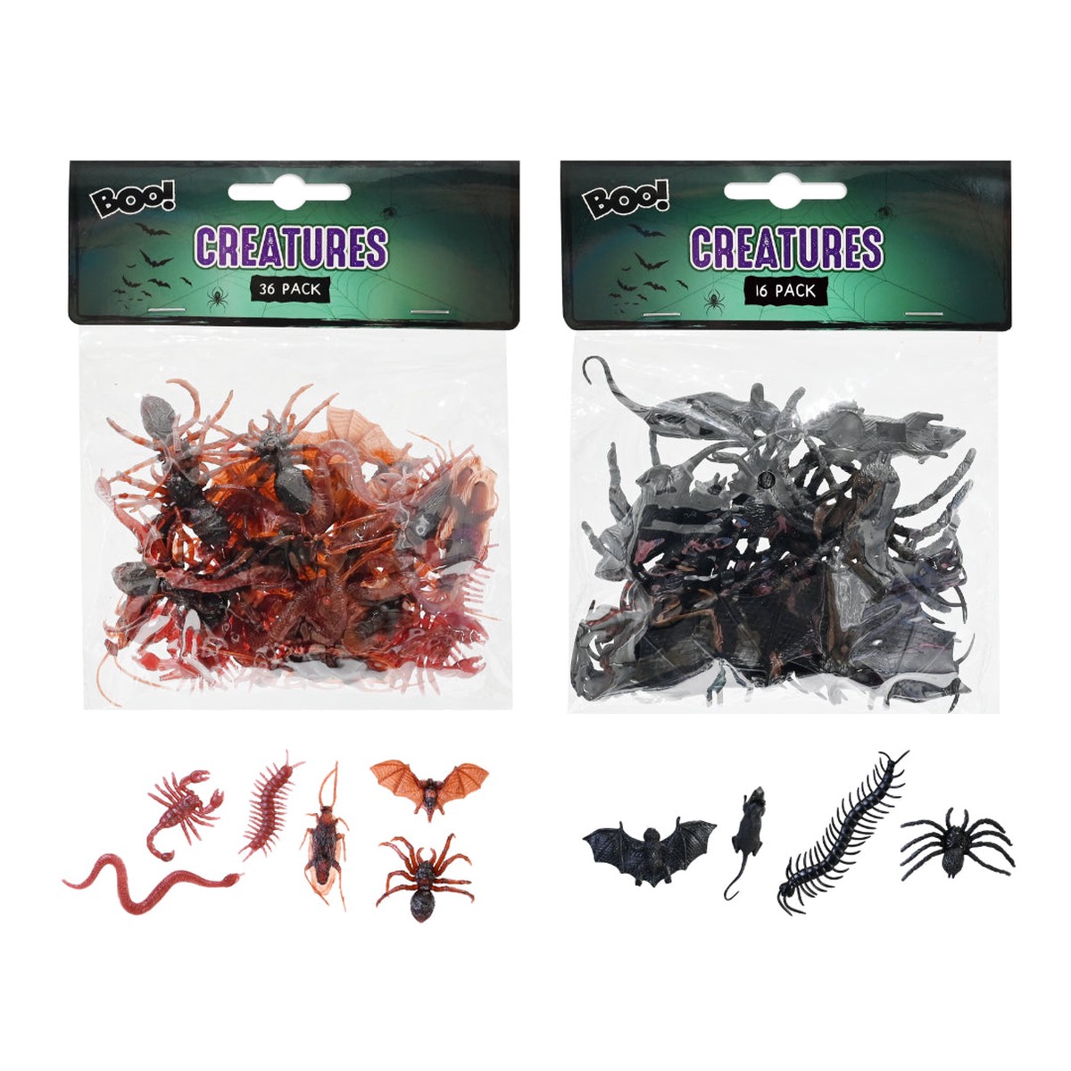 Creatures 36pk Assorted