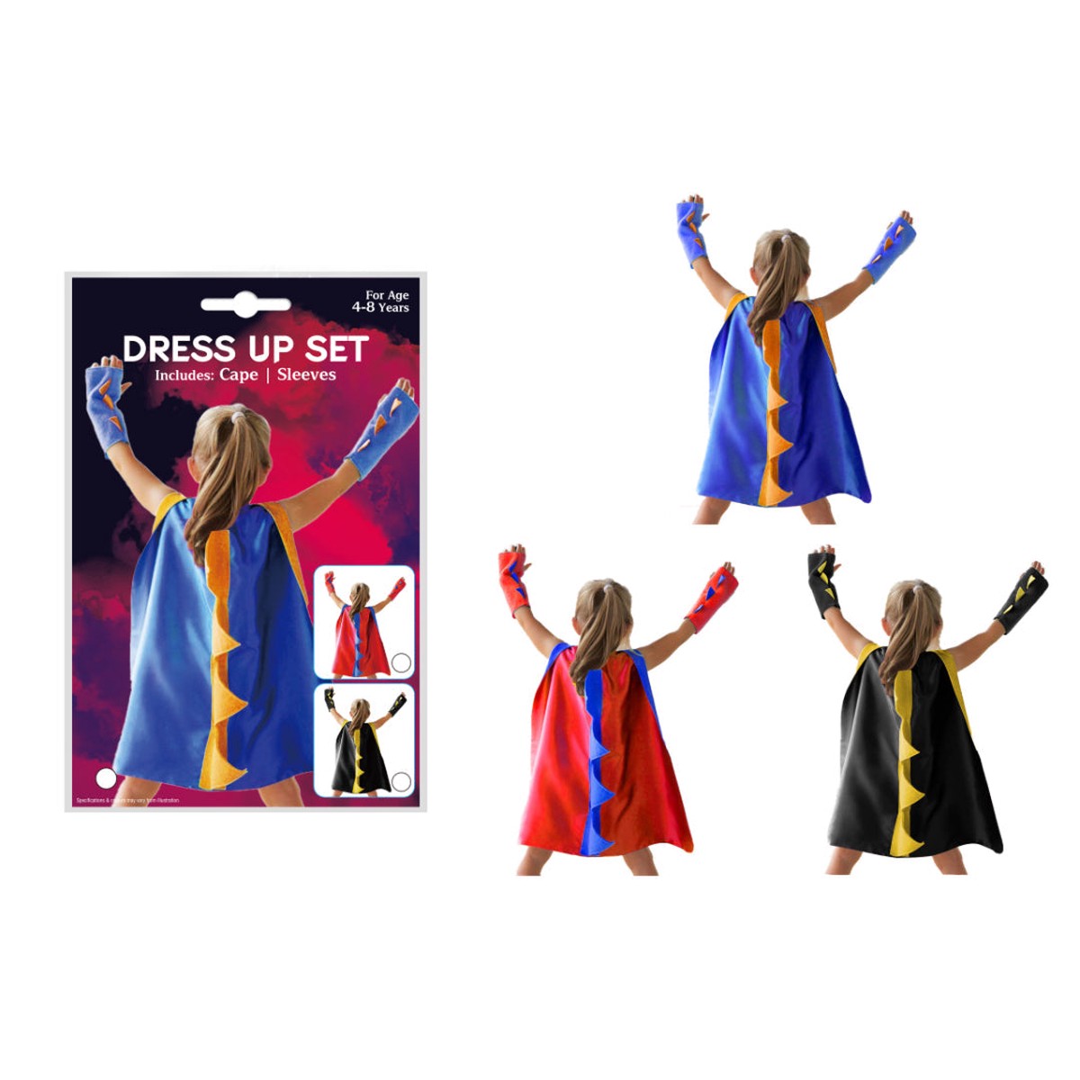Dinosaur Dress Up Set Kids Assorted