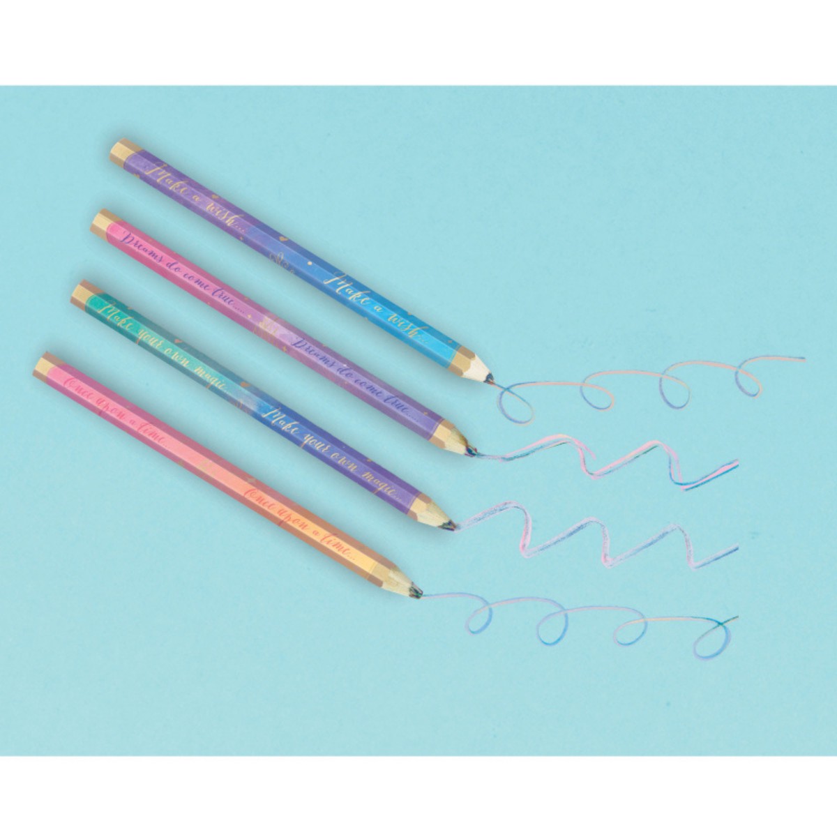 Disney Princess Once Upon A Time Pencil Favors 4Pk