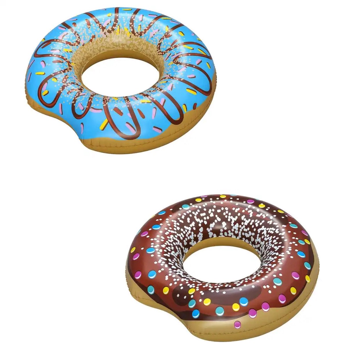 Doughnut Swim Ring 107cm 2 Assorted