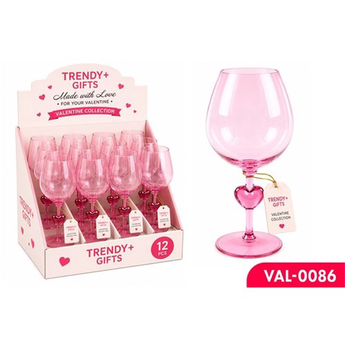 Drinking Wine Glass With Bow