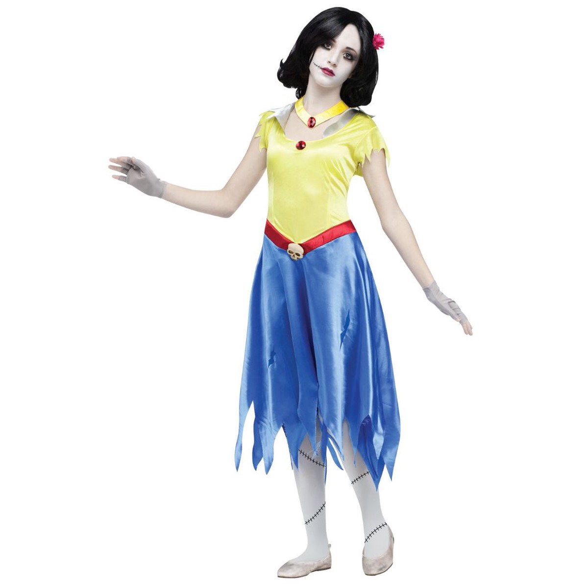 Zombie Snow Princess Costume