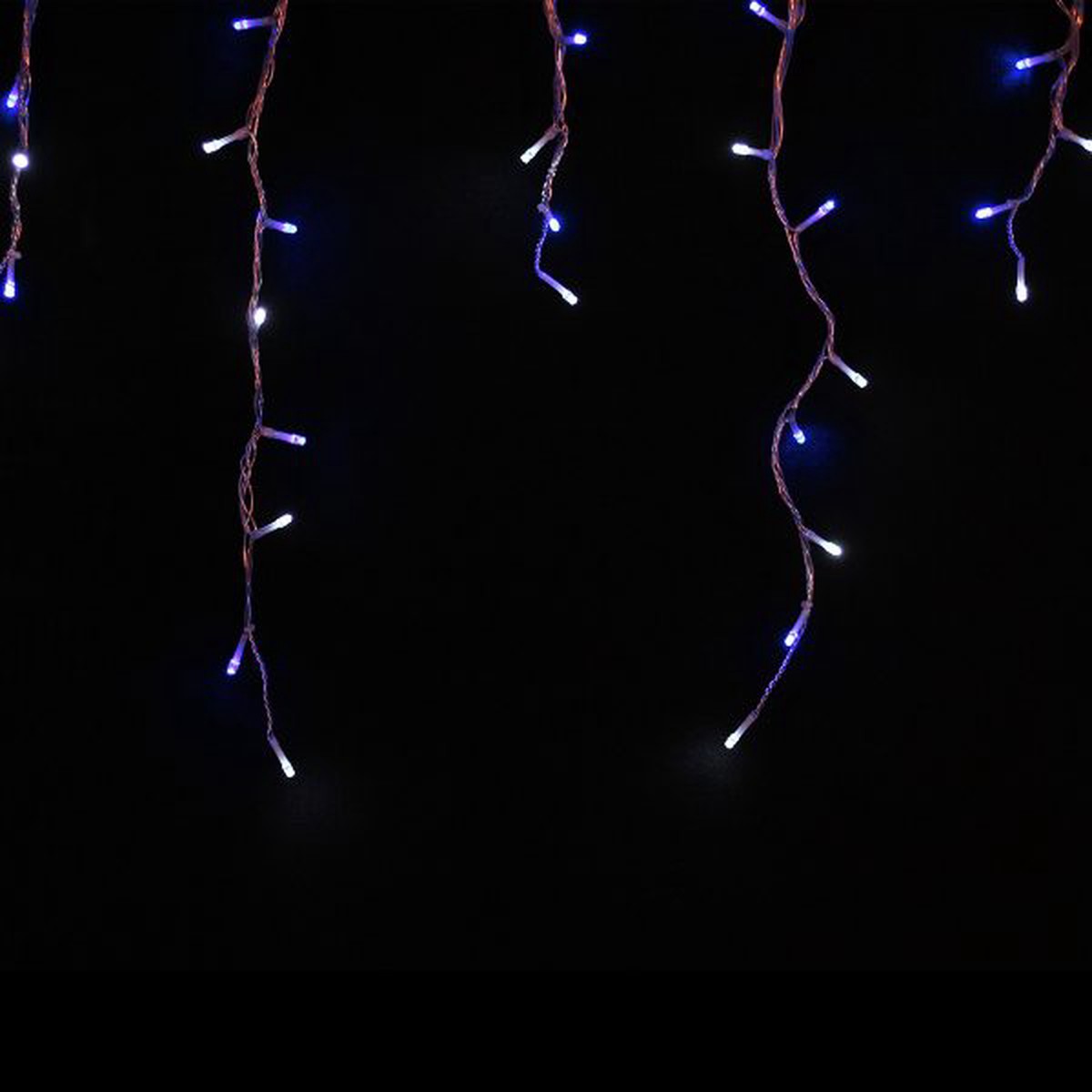 1008 LED Warterfall Icicle Blue Lights