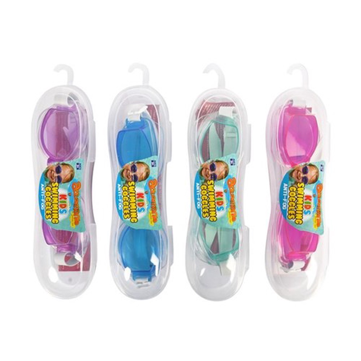 Kids Swimming Goggles With Case