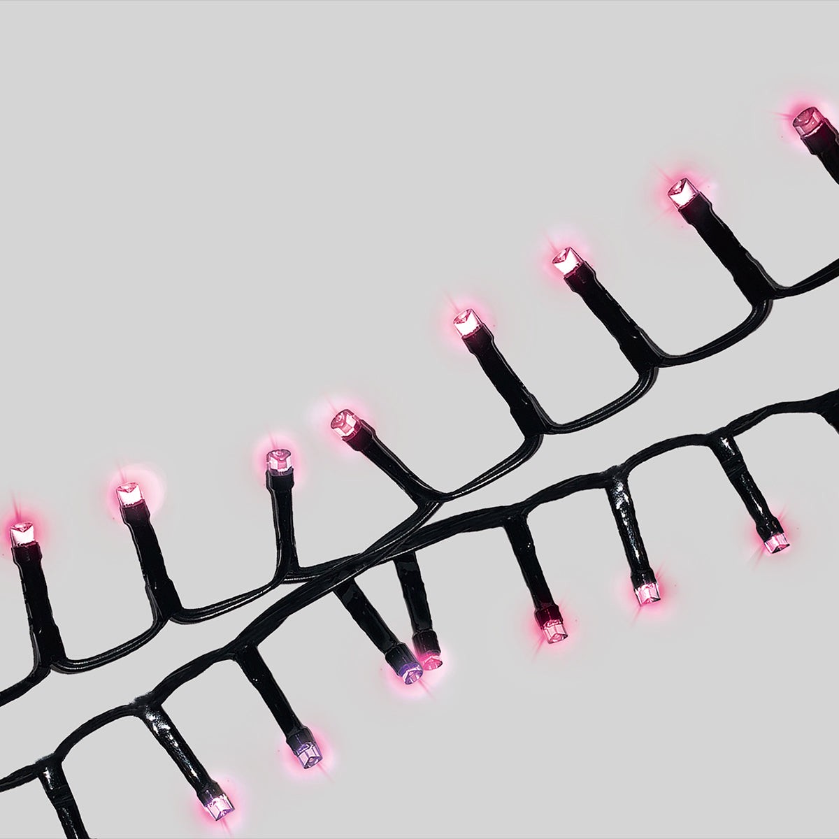 1000 LED Dig Shooting String Pink Dg Wire
