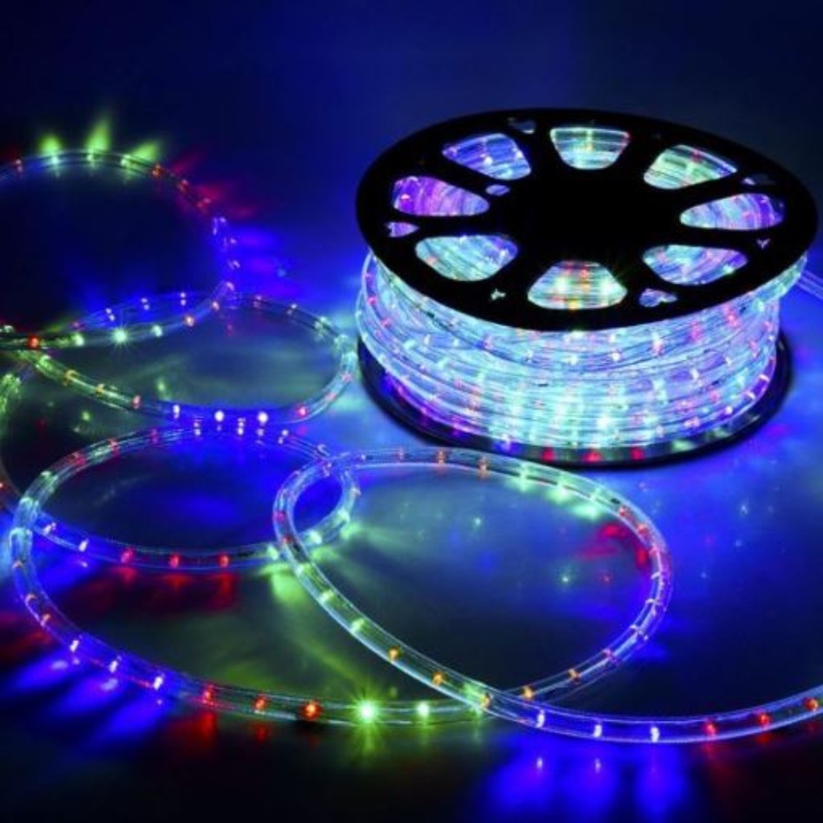 10m LED Connectable Rope Light - Multicolour