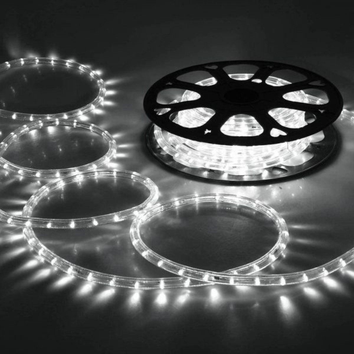10m LED Connectable Rope Light - White