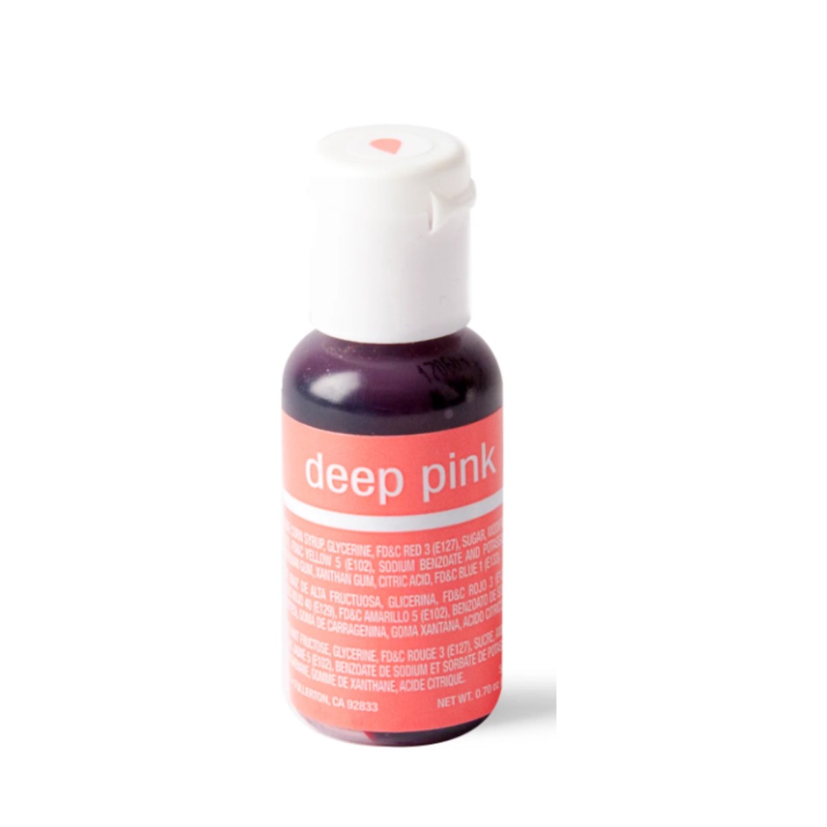 Chefmaster Liqua-Gel - Deep Pink LR3 0.7oz/20g